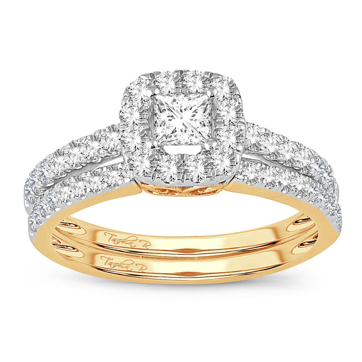 14K 1.00CT DIAMOND  BRIDAL RING