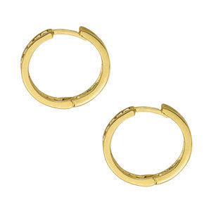 EARRINGS HOOP EARRINGS STANDARD HOOPS Complete per pair.