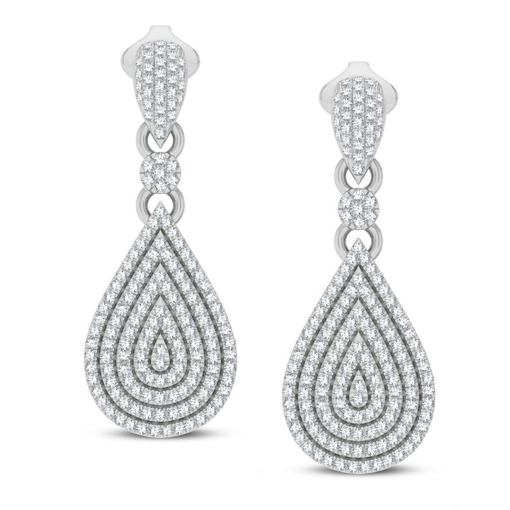 14K 0.55CT DIAMOND EARRING