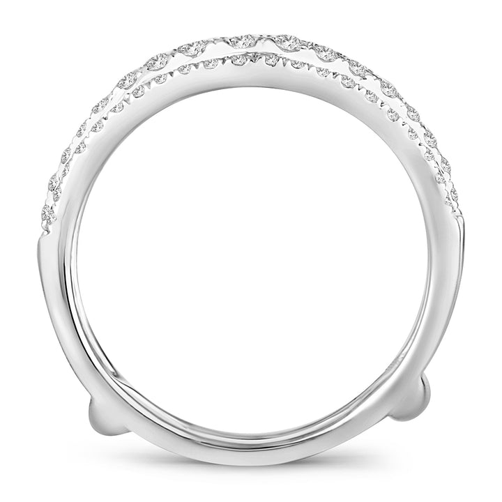 14K  1.00CT  Diamond  RING GUARD.