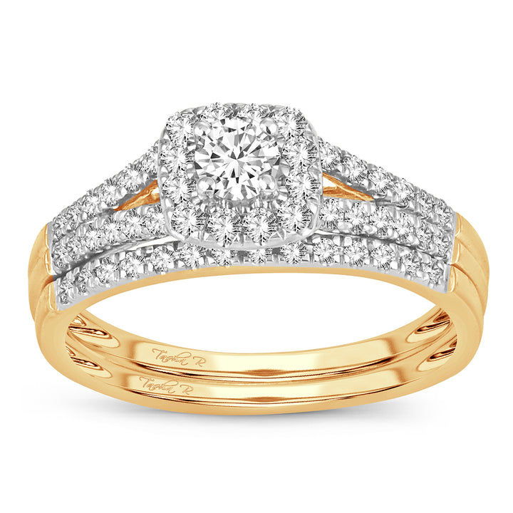 14K  0.51CT  DIAM  BRIDAL  RING