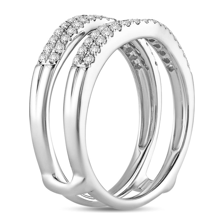 14K  0.50CT  Diamond  RING GUARD.