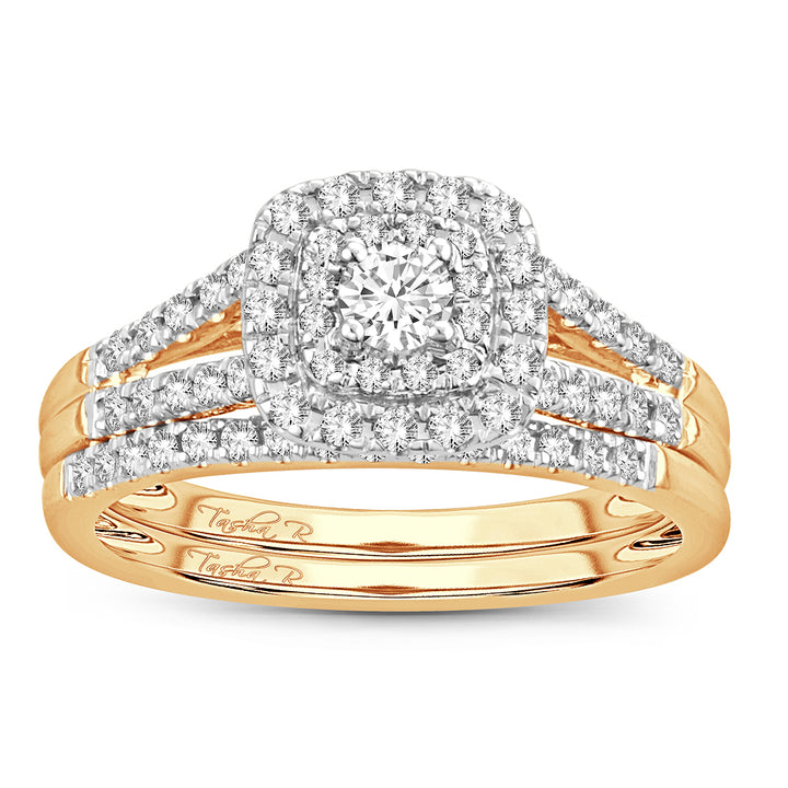 14K  0.50CT  DIAM  BRIDAL  RING