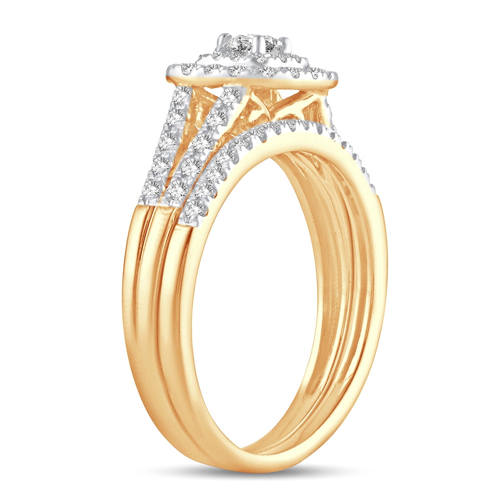 14K  0.50CT  DIAM  BRIDAL  RING