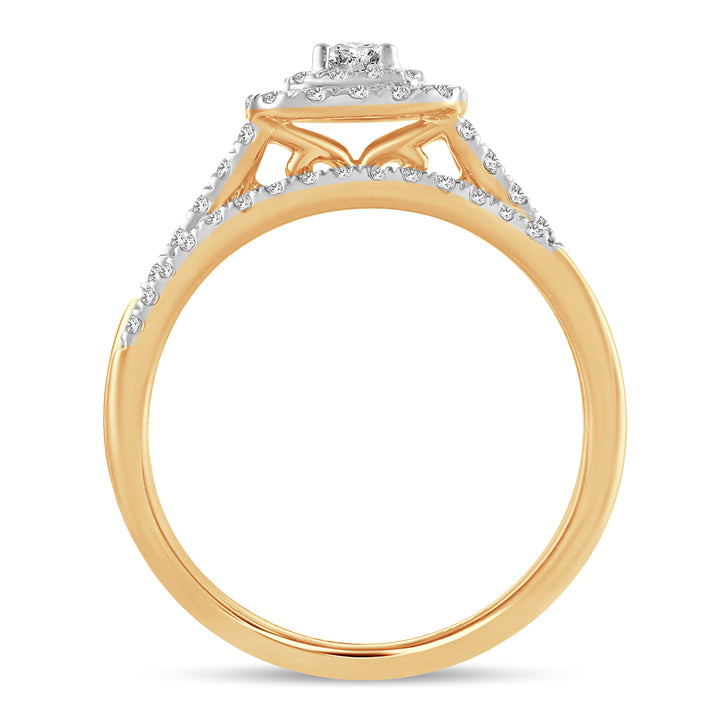 14K  0.50CT  DIAM  BRIDAL  RING