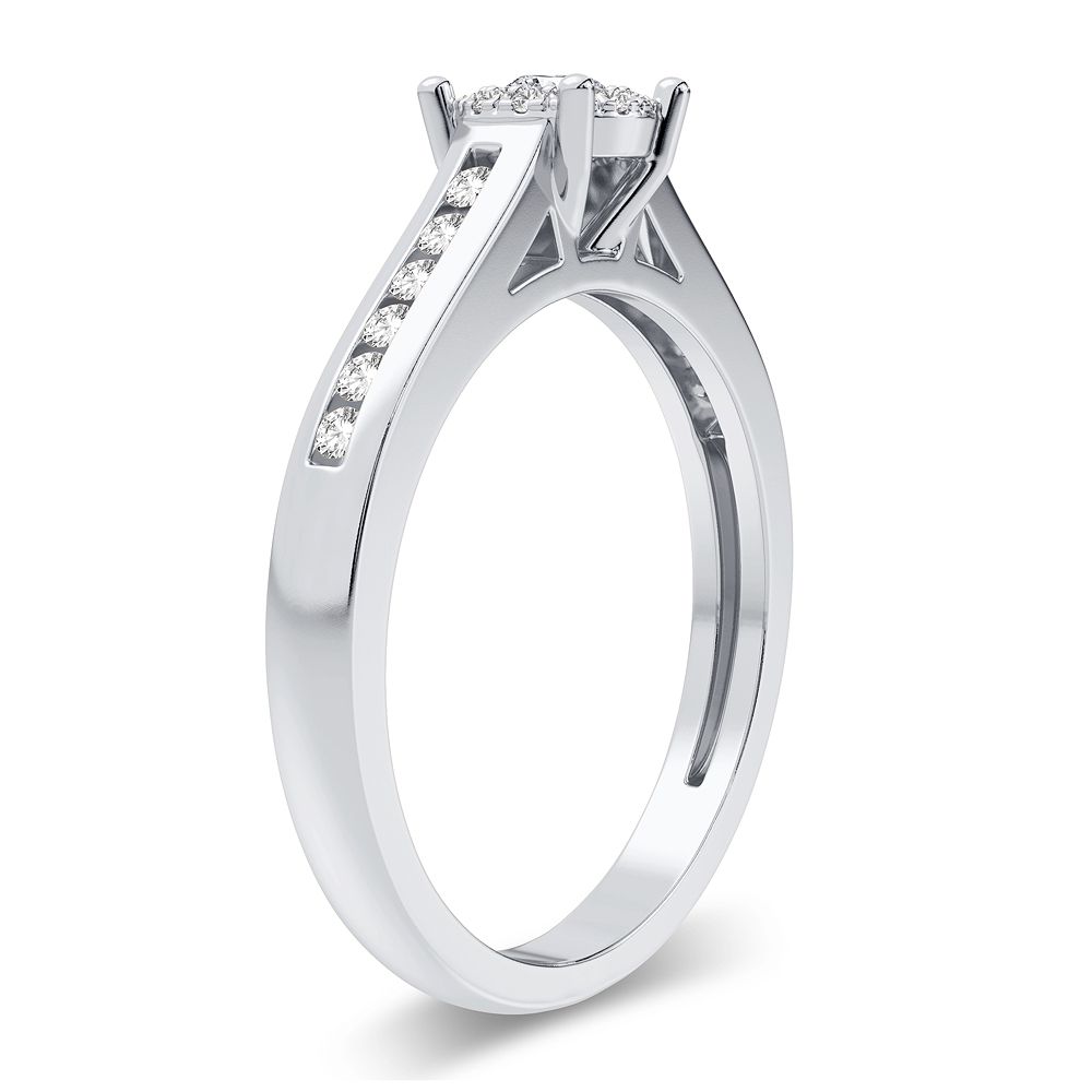 14K 0.35CT Diamond Ring