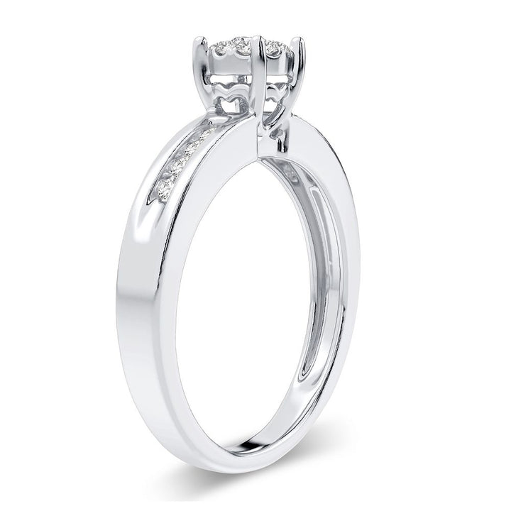 14K 0.25CT Diamond Ring