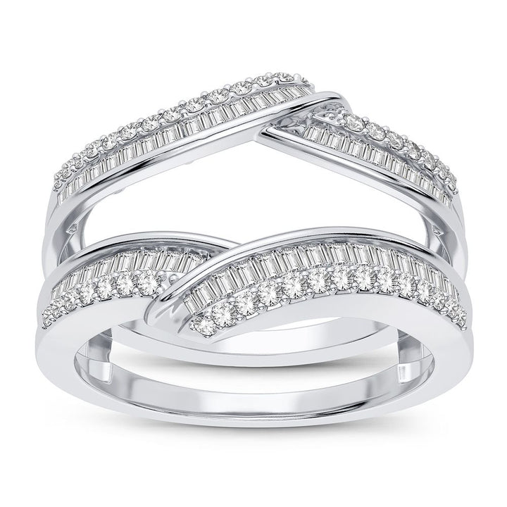 14K 0.50CT Diamond Ring Guard