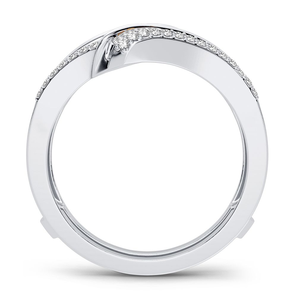 14K 0.50CT Diamond Ring Guard