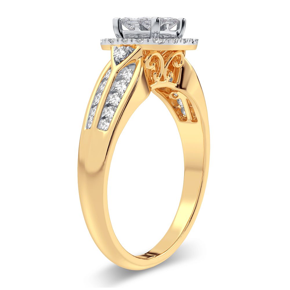 14K 0.60CT Diamond Ring