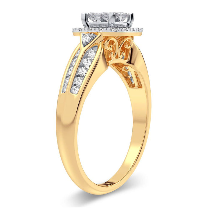 14K 0.60CT Diamond Ring