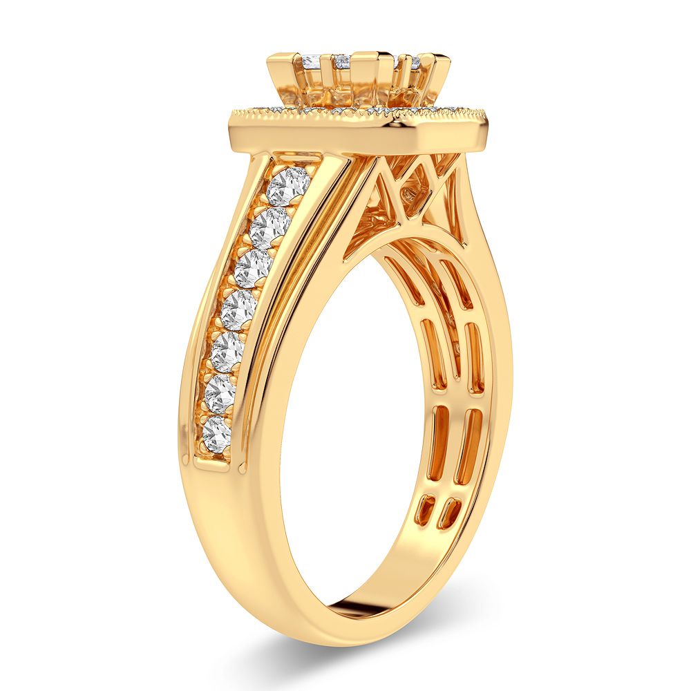 14K 0.71CT Diamond Ring