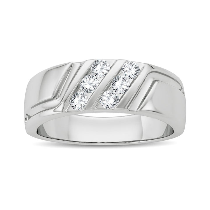 14K 0.25CT Diamond Band