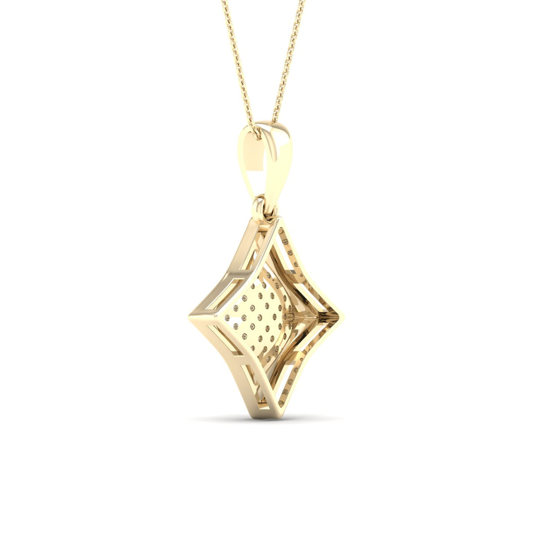 10K 0.10CT Diamond Pendant