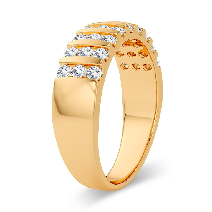 14K 0.75CT Diamond Band