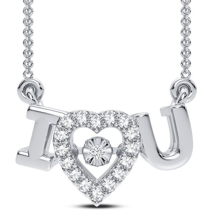 14K 0.10CT Diamond Necklace