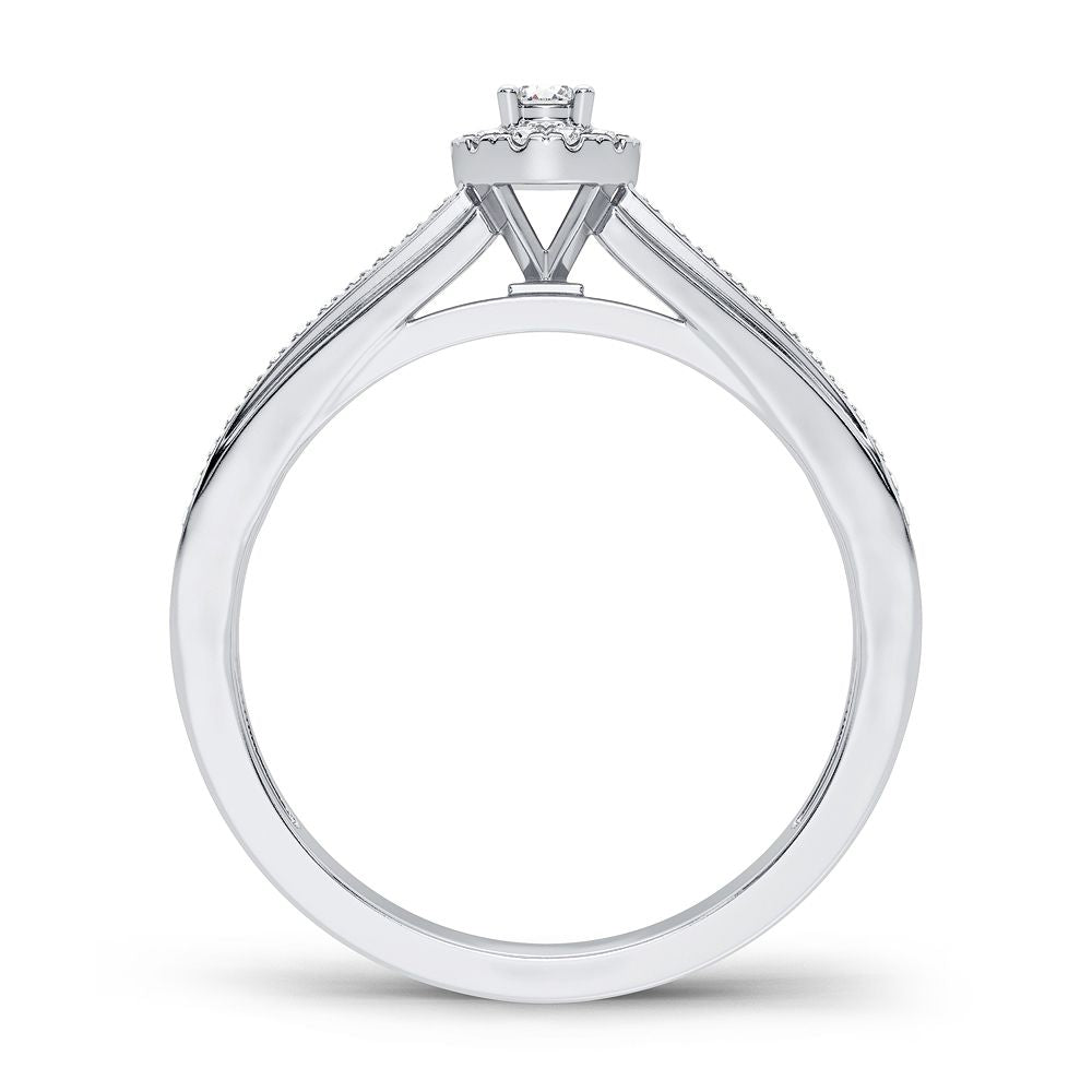 14K 0.20CT Diamond Ring