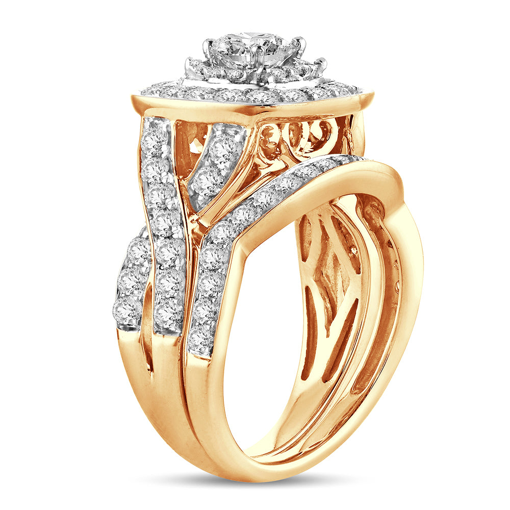 14K 2.00CT Diamond  BRIDAL RING