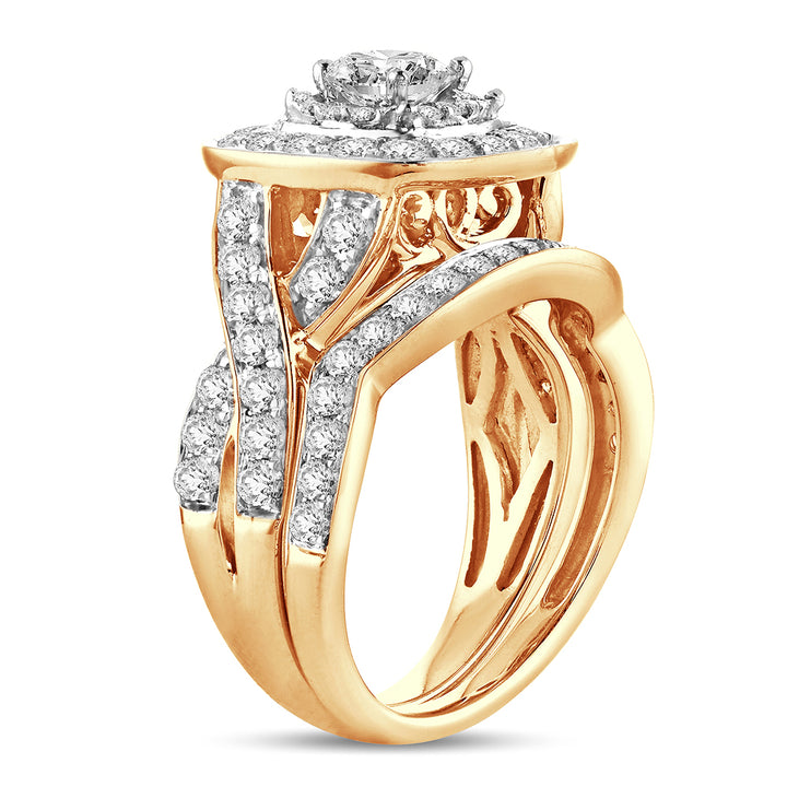 14K 2.00CT Diamond  BRIDAL RING