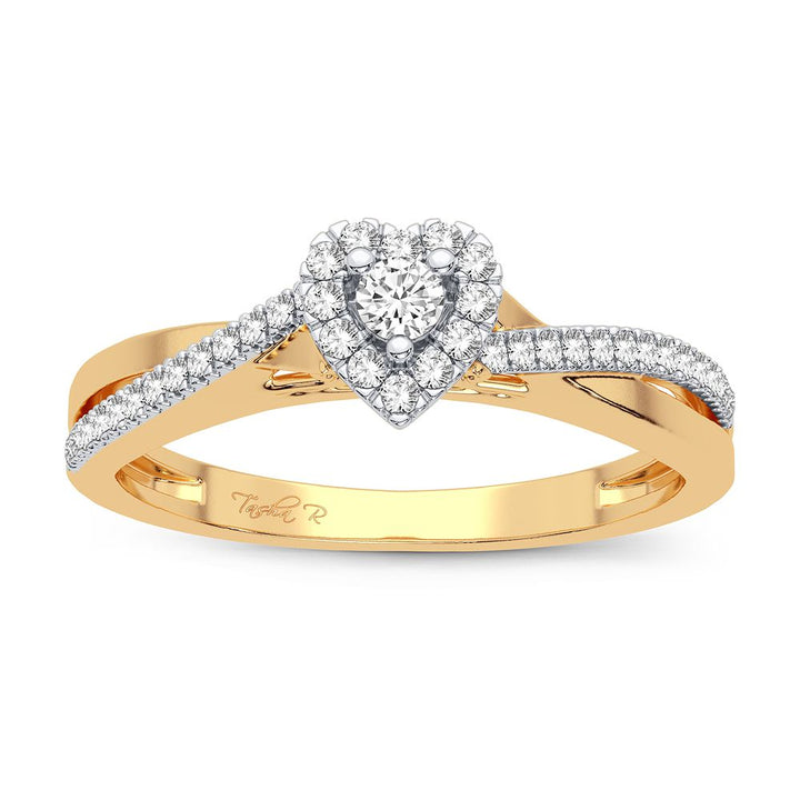 14K 0.20CT Diamond Ring