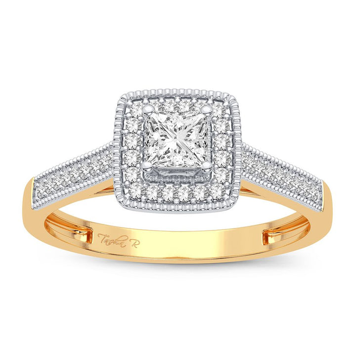 14K 0.21CT Diamond Ring