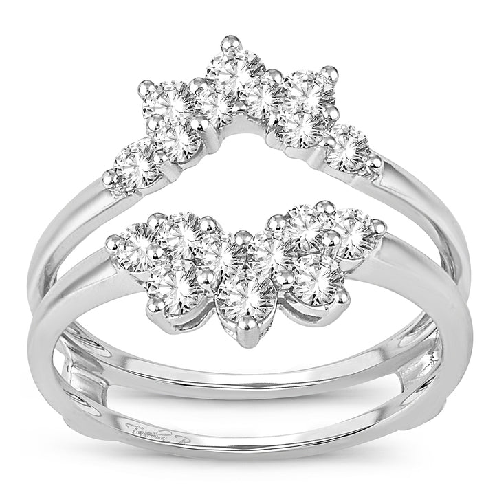 14K 1.00CT Diamond RING GUARD