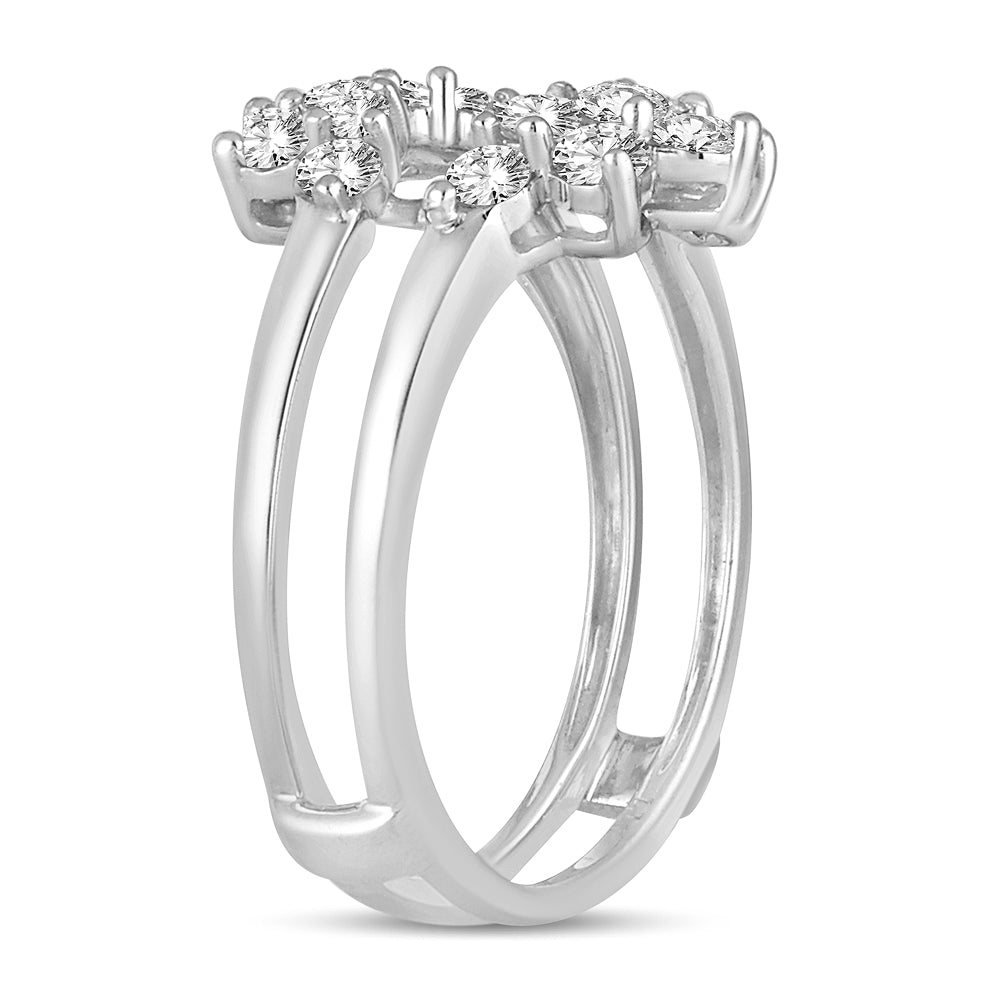 14K 1.00CT Diamond RING GUARD