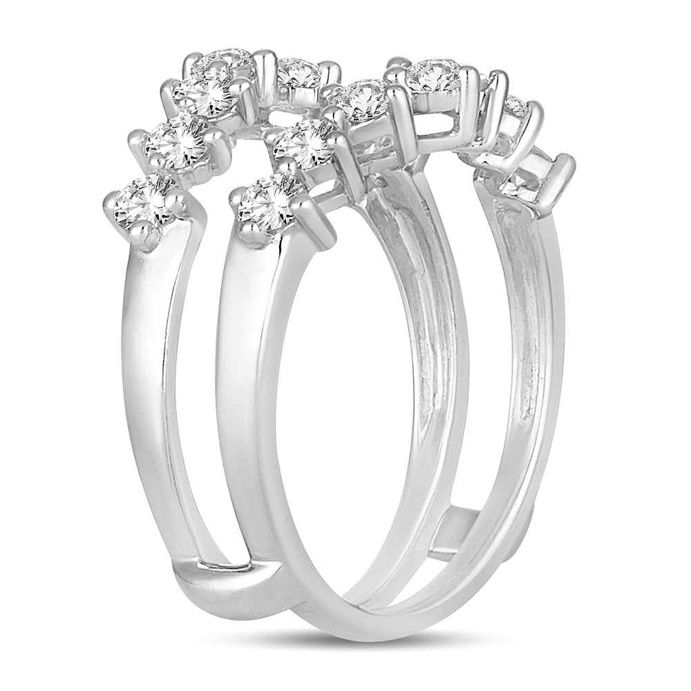 14K 1.00CT Diamond RING GUARD