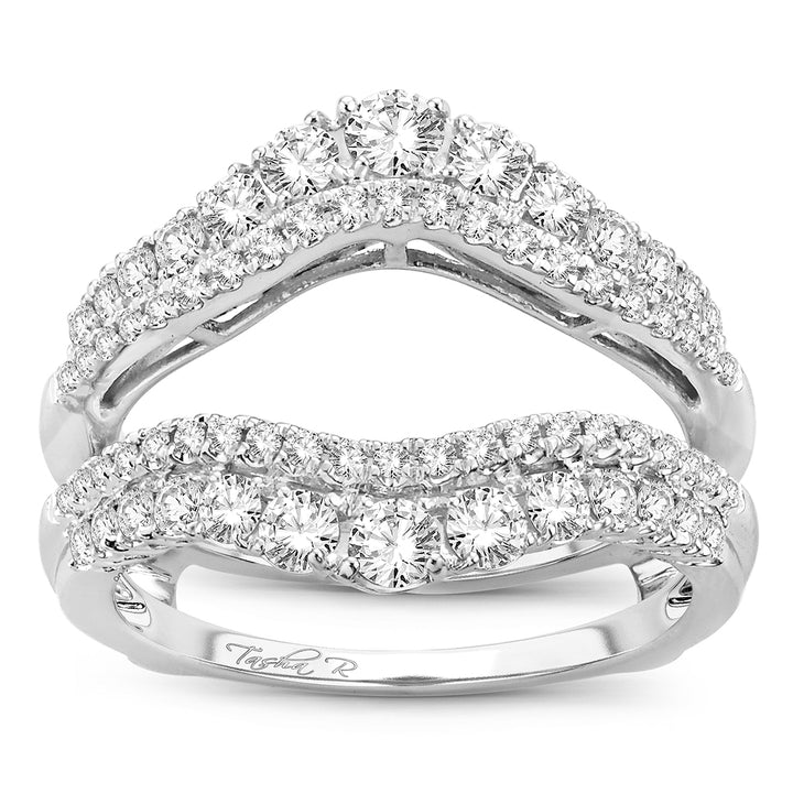 14K 1.00CT Diamond RING GUARD