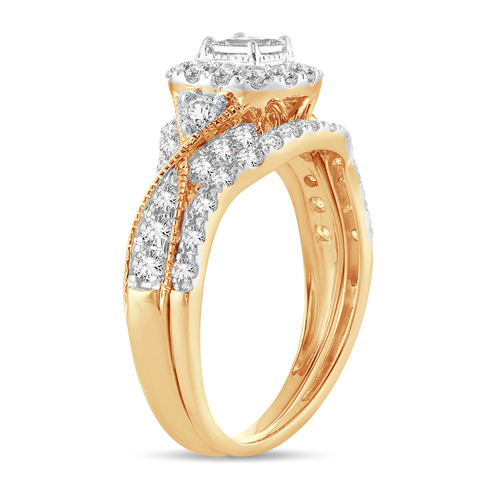 14K 1.00CT Diamond  BRIDAL RING