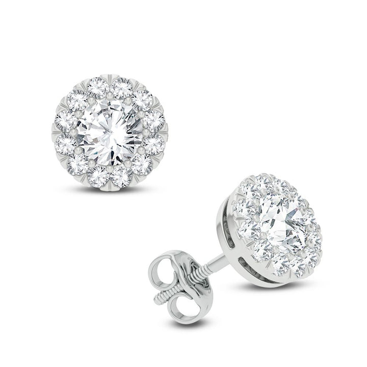 14K 1.03CT DIAMOND EARRING