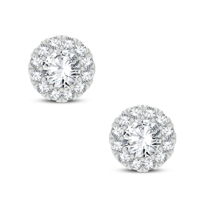 14K 1.03CT DIAMOND EARRING