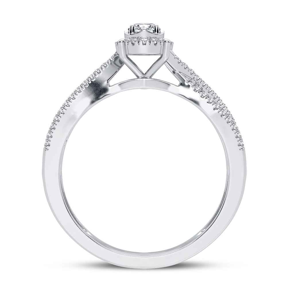 14K 0.25CT Diamond Ring