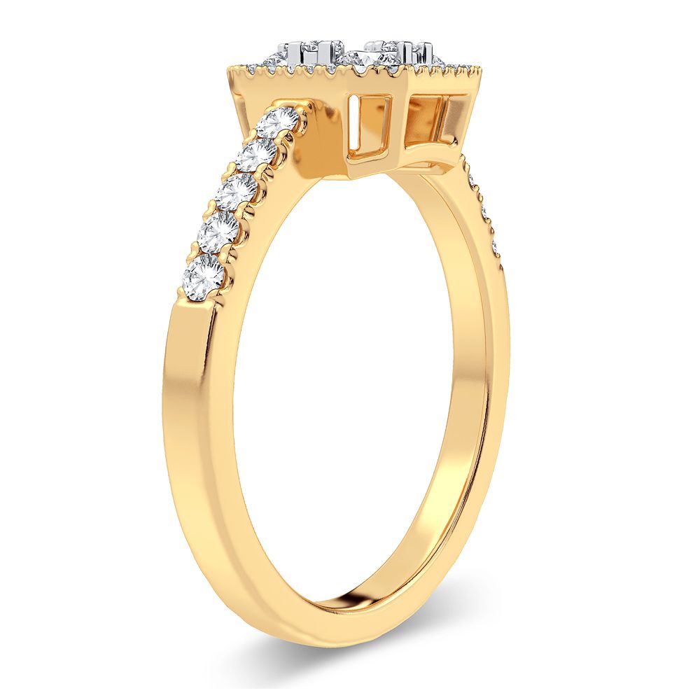 14K 0.50CT DIAMOND RING