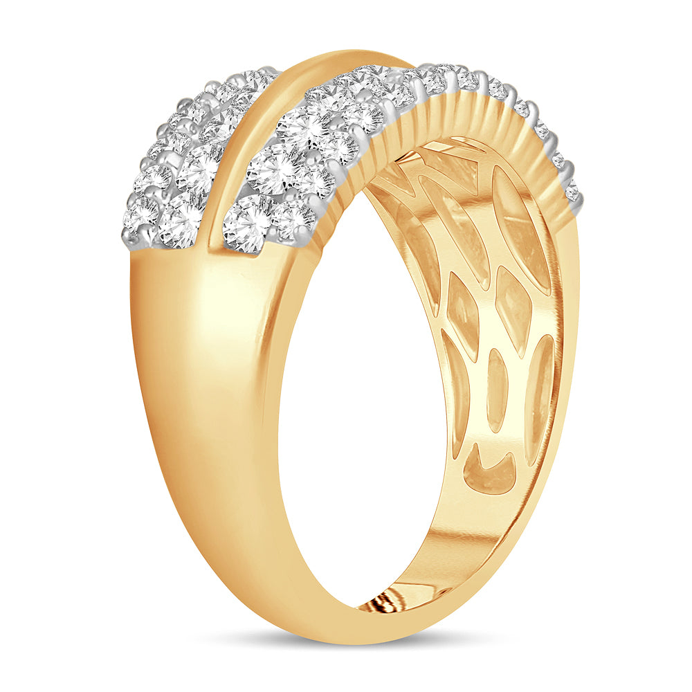 14K 1.50CT Diamond Band