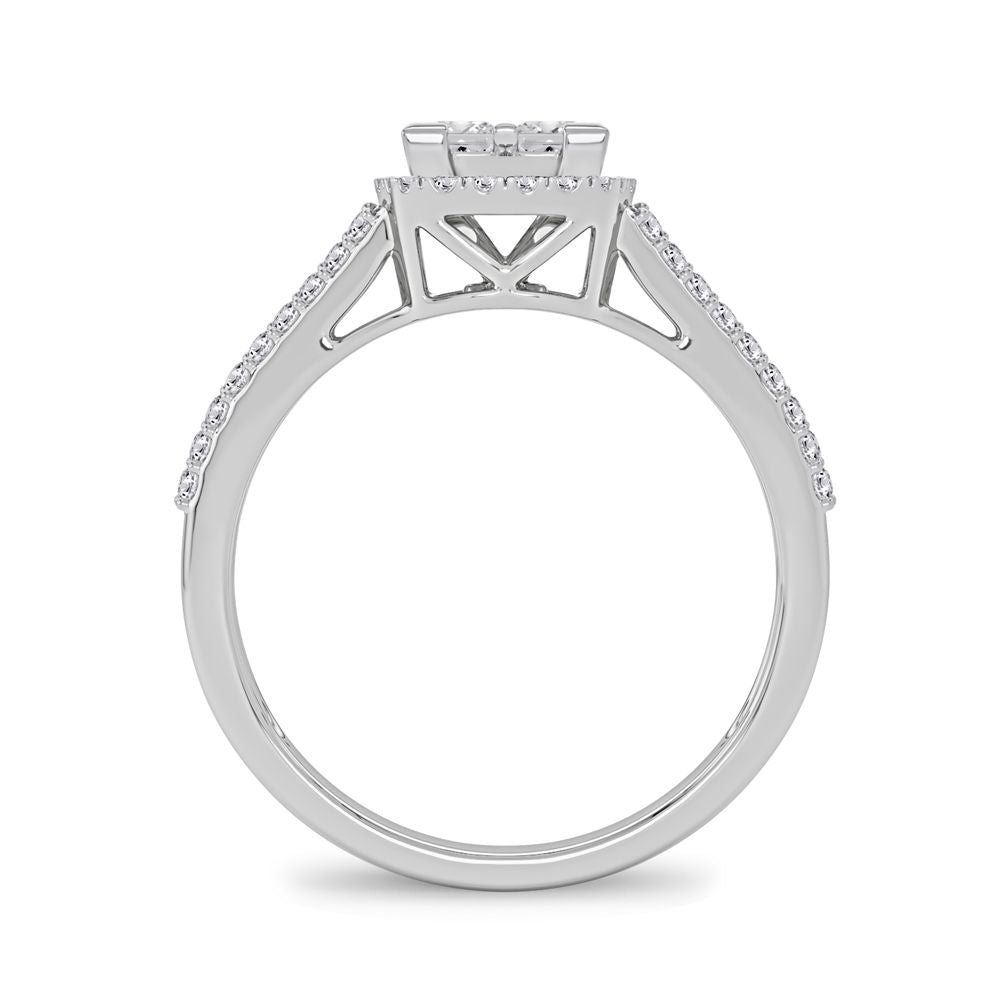 14K 0.62CT Diamond Ring