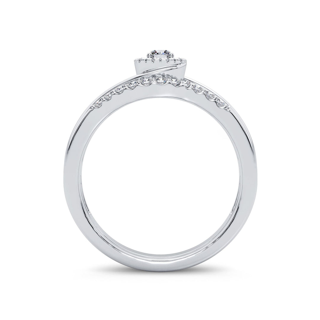 14K 0.33CT Diamond Bridal Ring