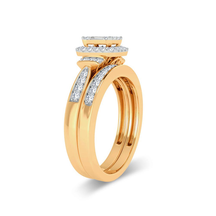14K 0.50ct Diamond Bridal Ring