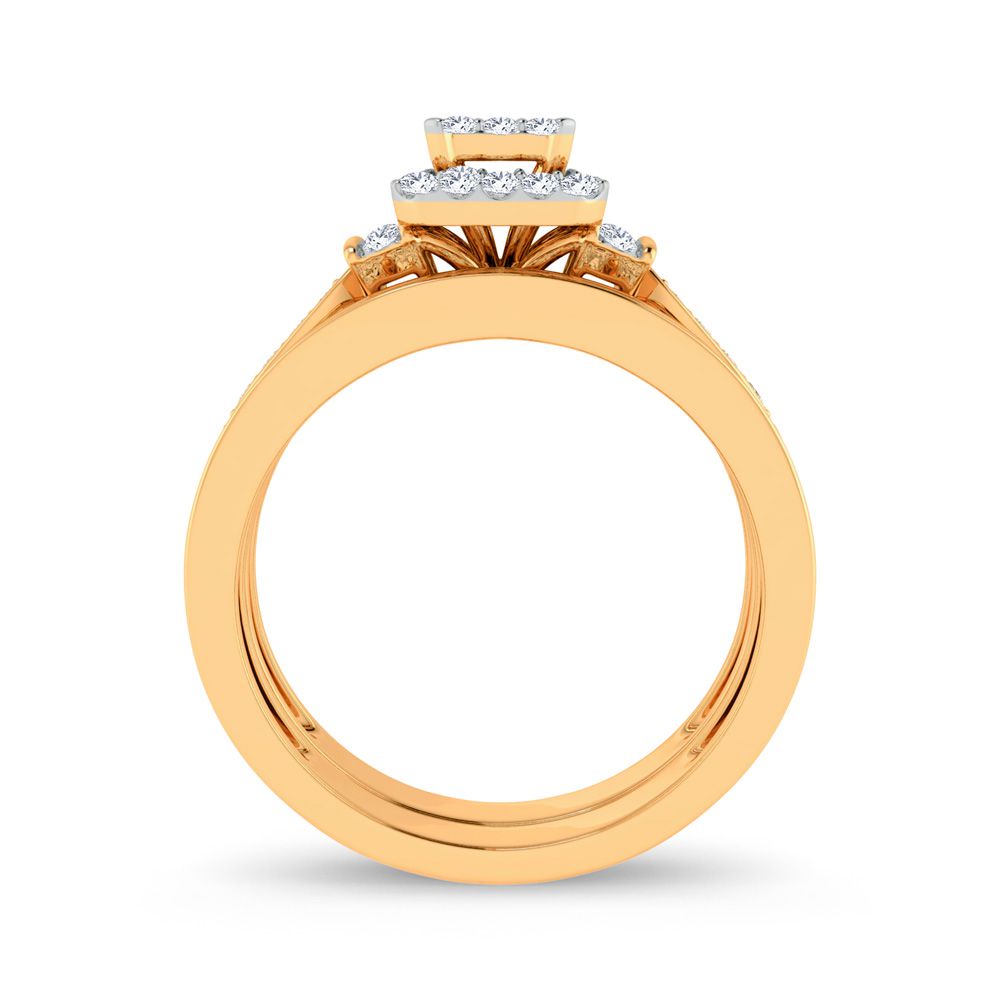 14K 0.50ct Diamond Bridal Ring