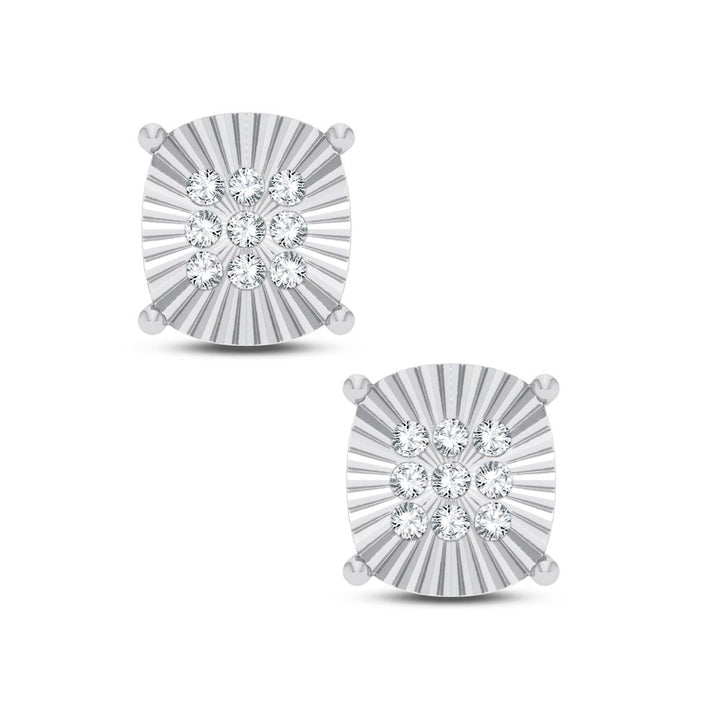 14K 0.10CT DIAMOND EARRING