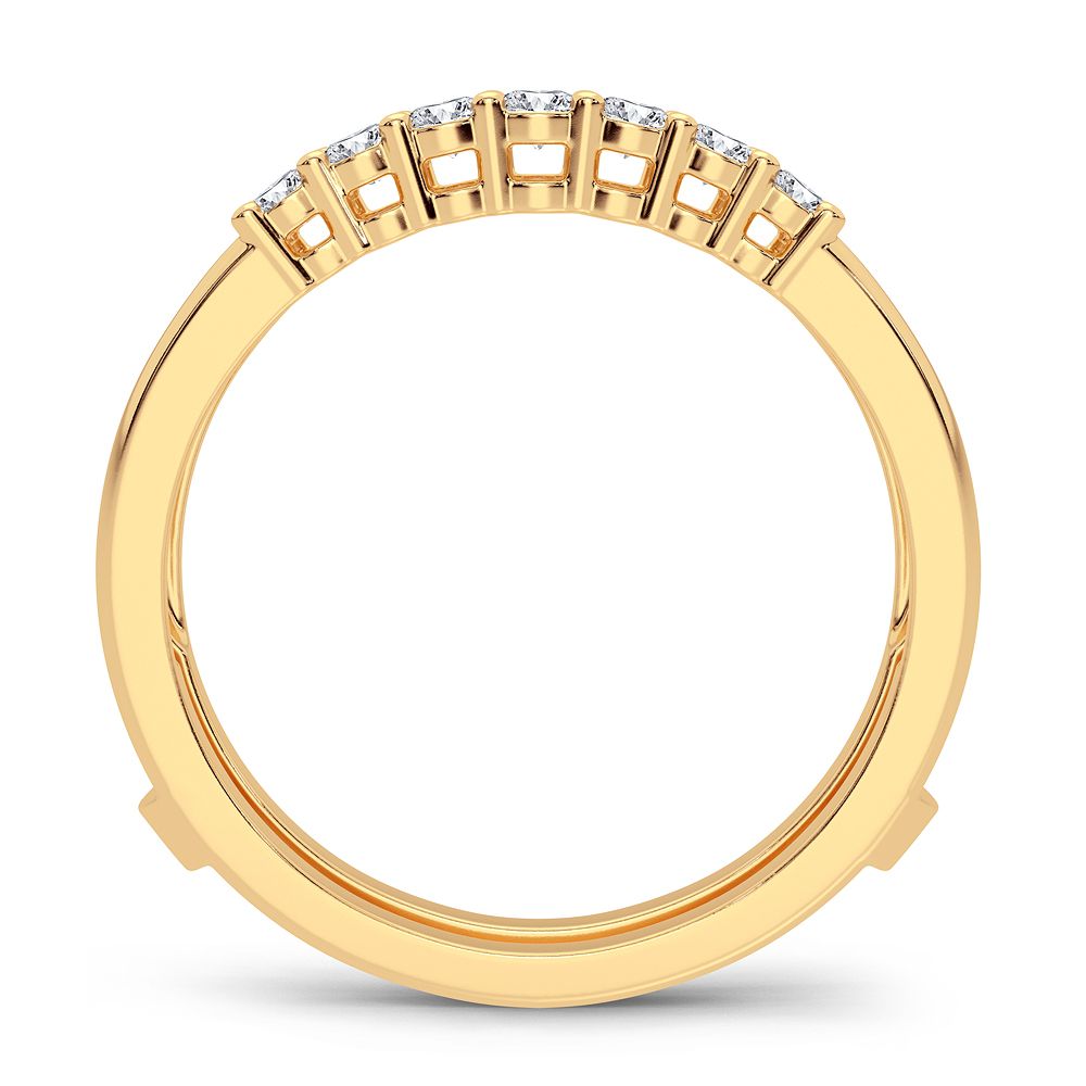 14K 0.50CT Diamond Ring Guard