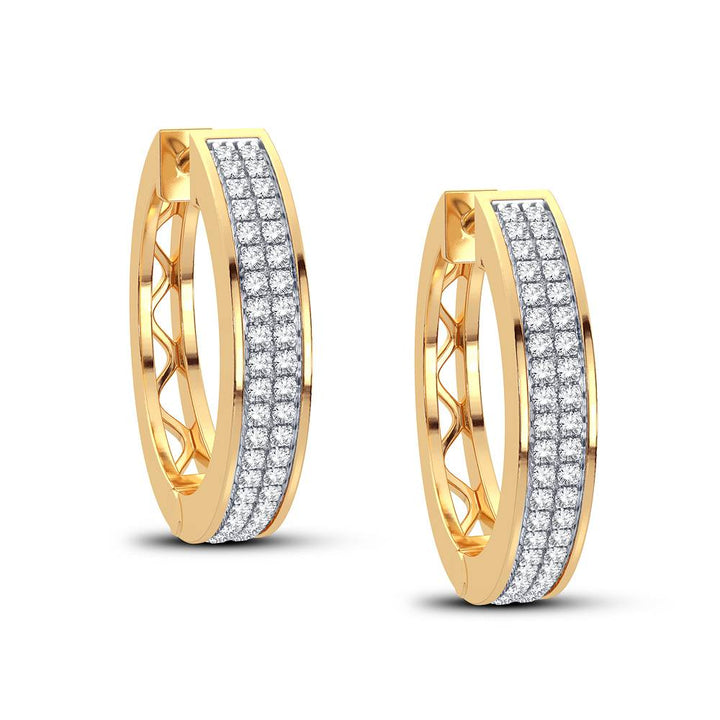 10K 0.20CT Diamond Earring