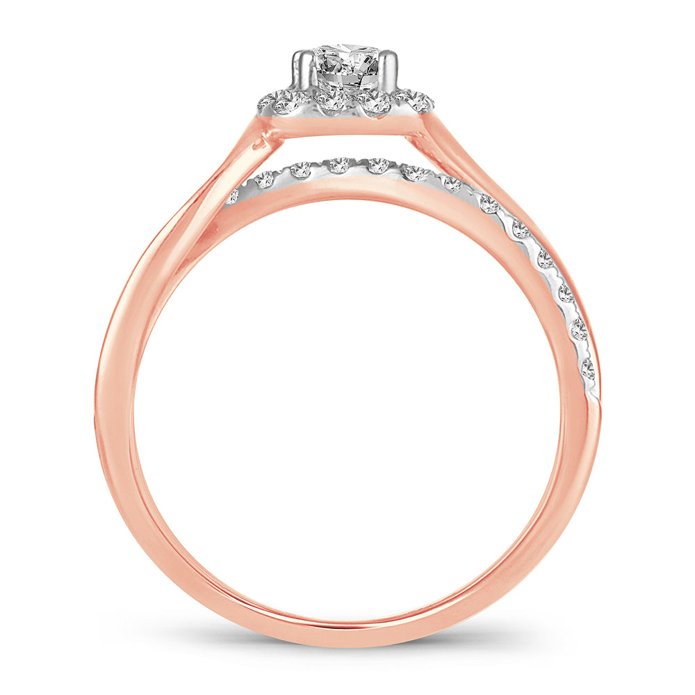 14K 0.73CT Engagement Ring