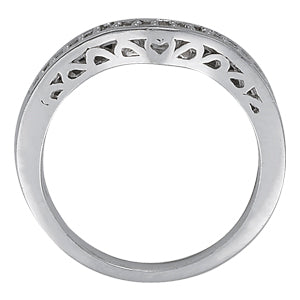 WEDDING BANDS CURVED BANDS
