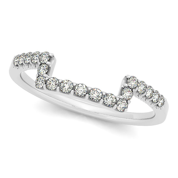 WEDDING BANDS CURVED BANDS