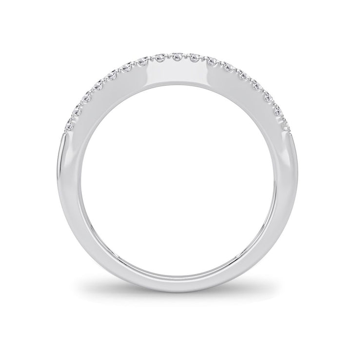 14K 0.17CT Diamond Enhancer Band