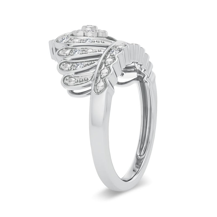 10K 0.10CT Diamond Ring