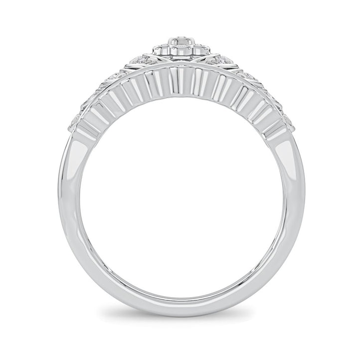 10K 0.10CT Diamond Ring