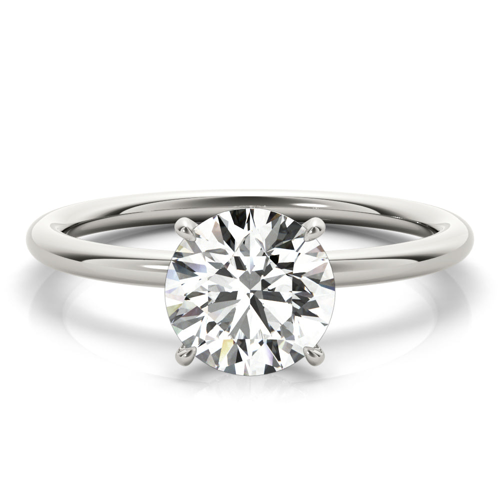 ENGAGEMENT RING ROUND CENTER