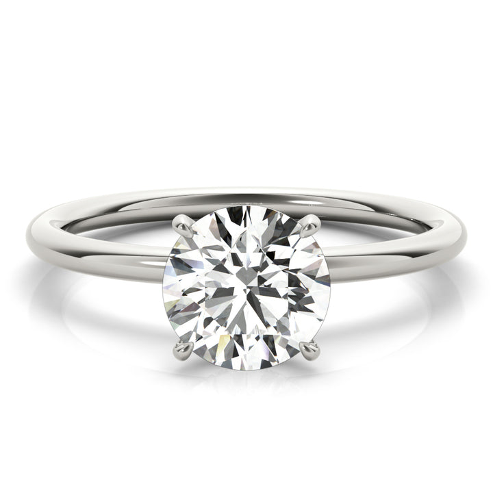 ENGAGEMENT RING ROUND CENTER
